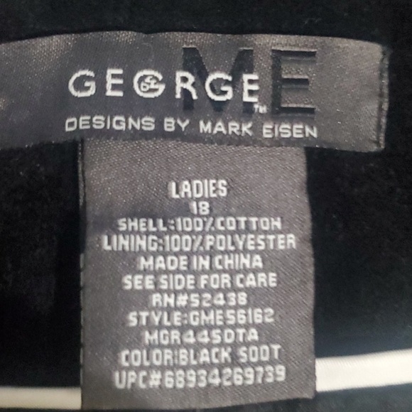 George Black Velvet Blazer - Picture 5 of 12